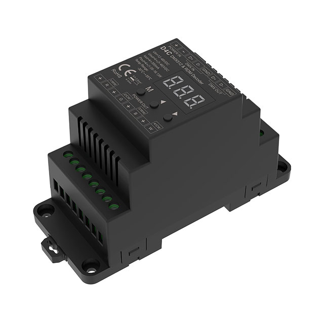 DC12-48V 4CH Constant Current DMX512 & RDM Decoder D4C (150-500mA / 350-1200mA) DC12-48V 4CH Constant Current DMX512 & RDM Decoder D4C (150-500mA / 350-1200mA)